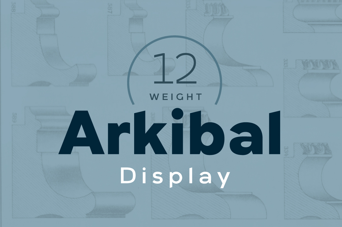 Arkibal Display Font for Bold Campaign Visuals