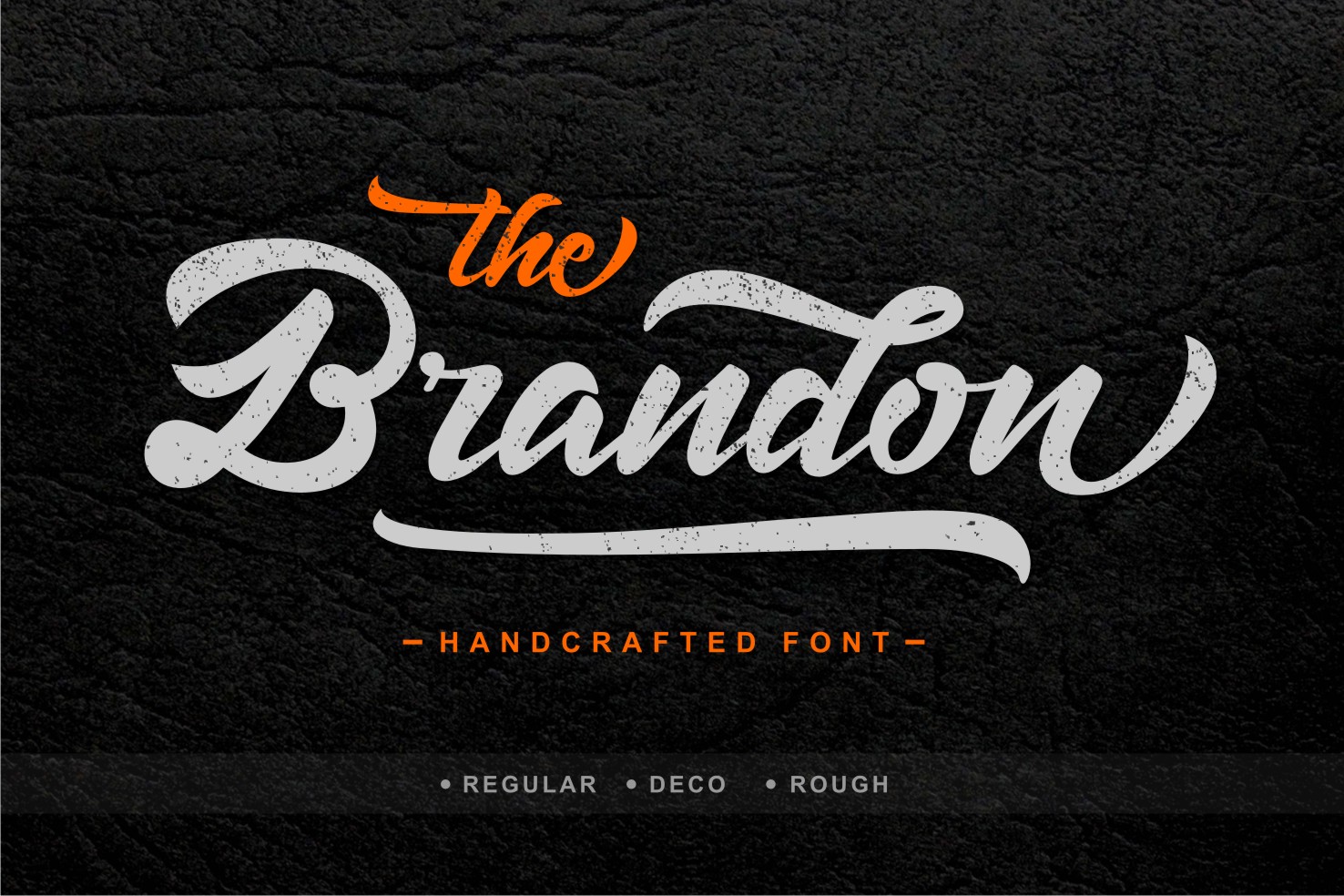 Brandon Font: Modern Brush Script for Editorial Design