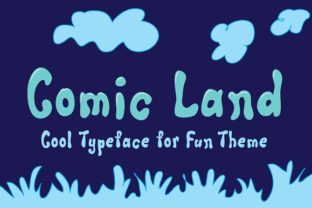 Comic Land Font Review for Handmade Product Design