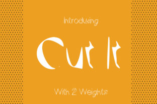 Cut It Font Review: Editorial Design and Layout