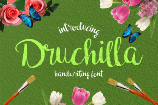 Druchilla Font Review for Handmade Product Design