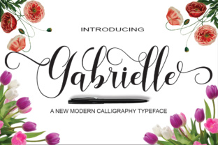 Gabrielle Font: Handwritten Script for Digital Marketing