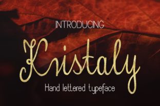 Kristaly Font Review: A Neat Handwritten Typeface for Makers