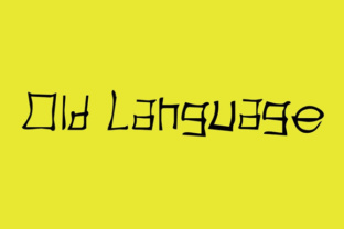 Old Language Font for Authentic Campaign Visuals