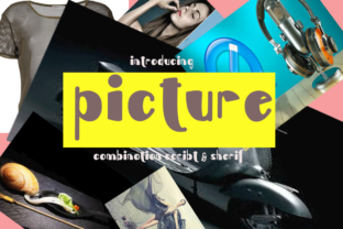 Picture Font: Hand-Lettered Style for Digital Marketing