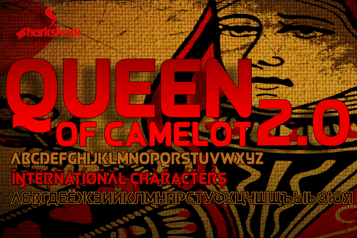 Queen of Camelot 2.0 Font for Digital Marketing