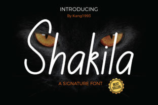 Shakila Font: Elegant Script for Modern Design