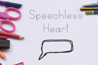 Speechless Heart Font for High-Impact Campaign Visuals