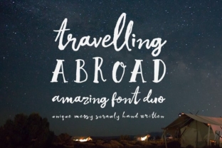Travelling Abroad Font: Design Review & Free Download