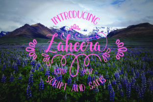 Zaheera Font: Elevating Editorial Layouts with Playful Script